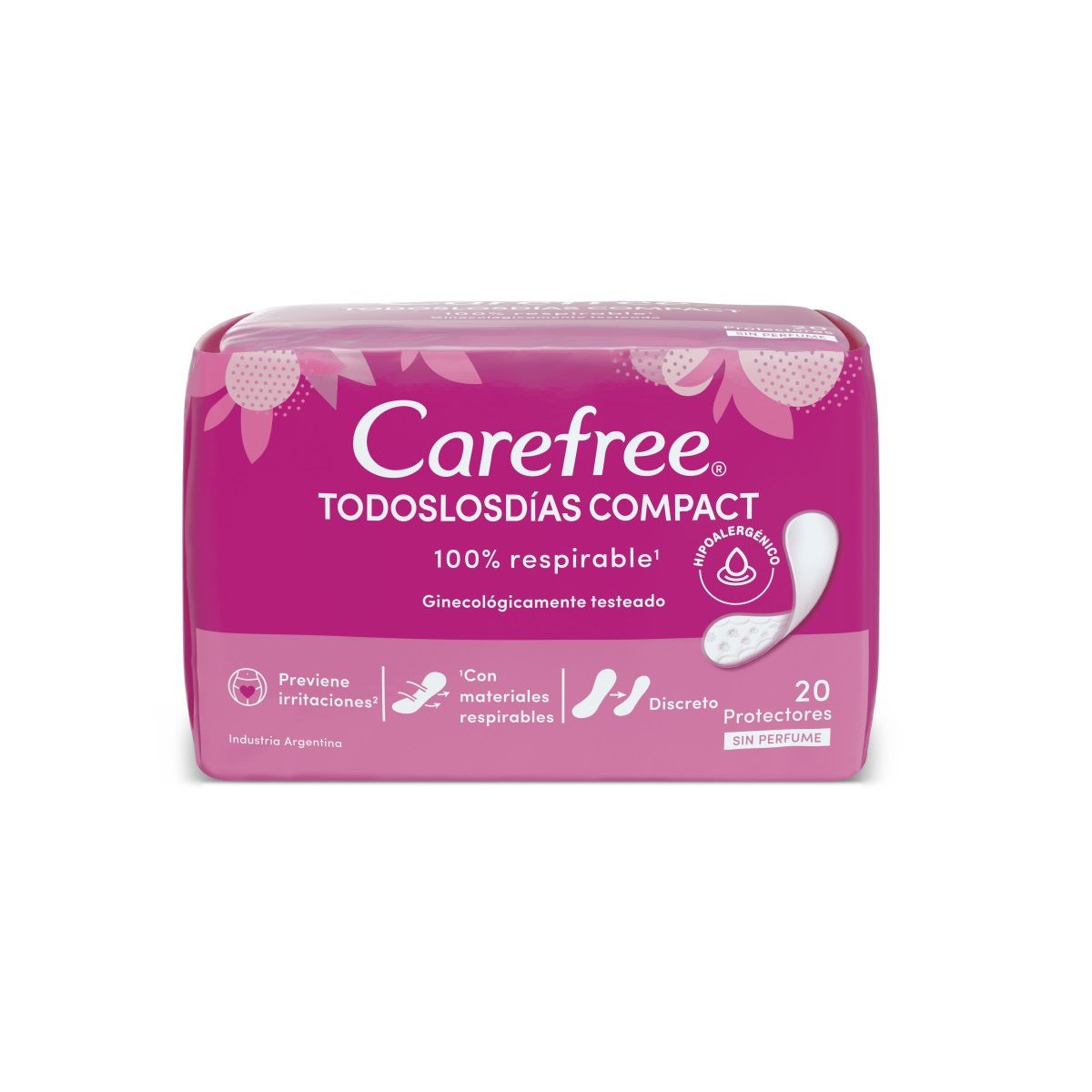Carefree Todos Los Dias Compact X 20 Un