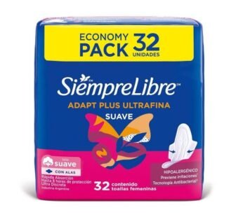 Siempre Libre Adapt Plus Ultrafina Suave X 32 Unidades.