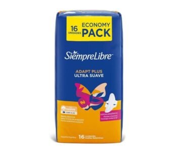 Siempre Libre Adapt Plus Ultra Suave Con Alas X 16 Unidades.