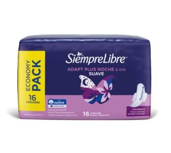 Siempre Libre Adapt Plus Noche y Día Suave X 16 Unidades.