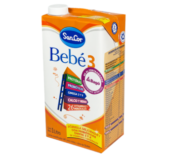 Sancor Liq. Bebe 3 X 1000 Ml.
