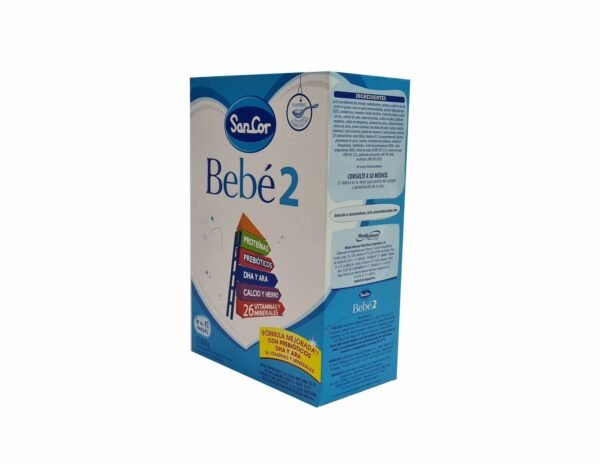Sancor Bebe 2 Polvo (Carton) X 800 Gr