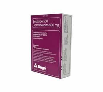 Septicide 500 Mg Caja X 10 Comp.