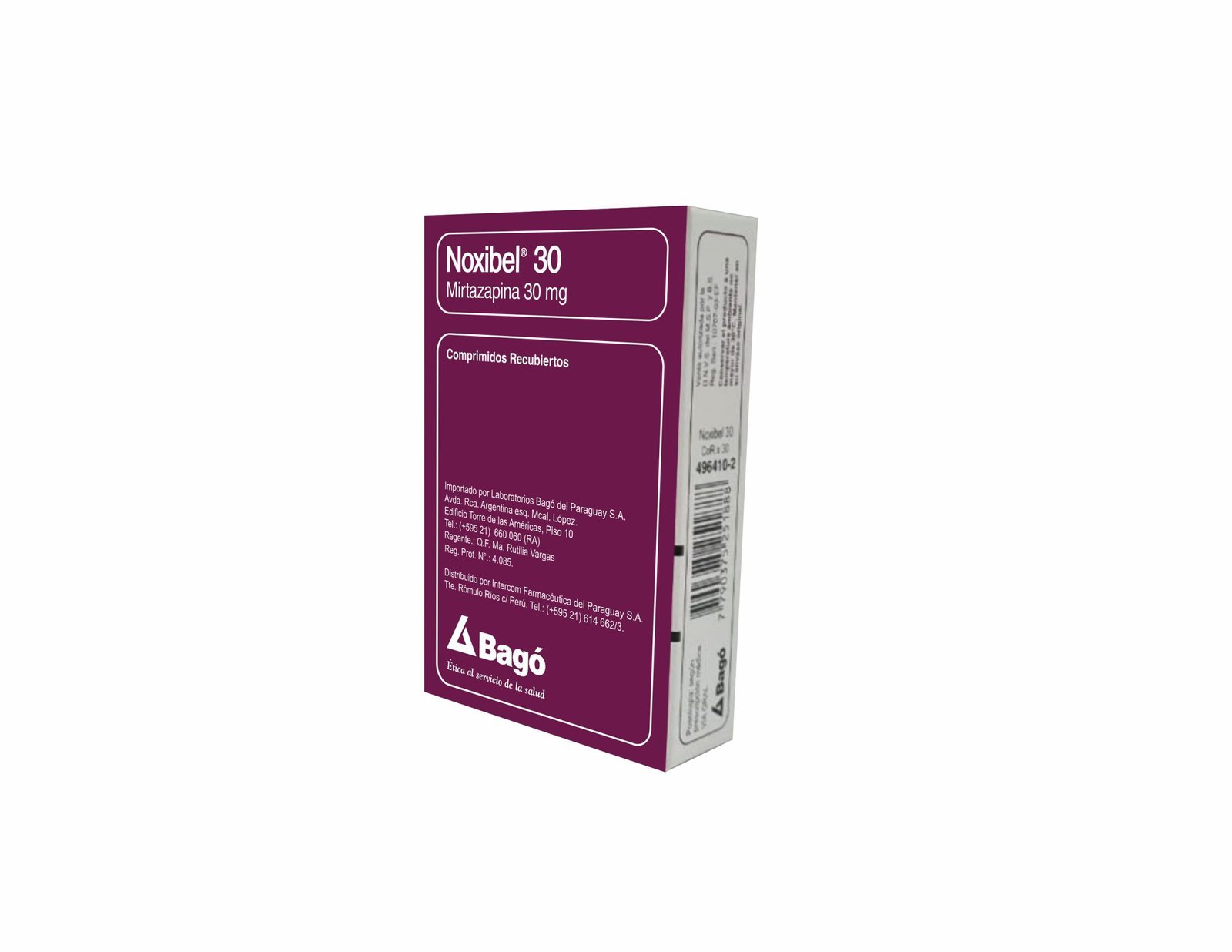 Noxibel 30 Caja X 30 Comp. Rec.