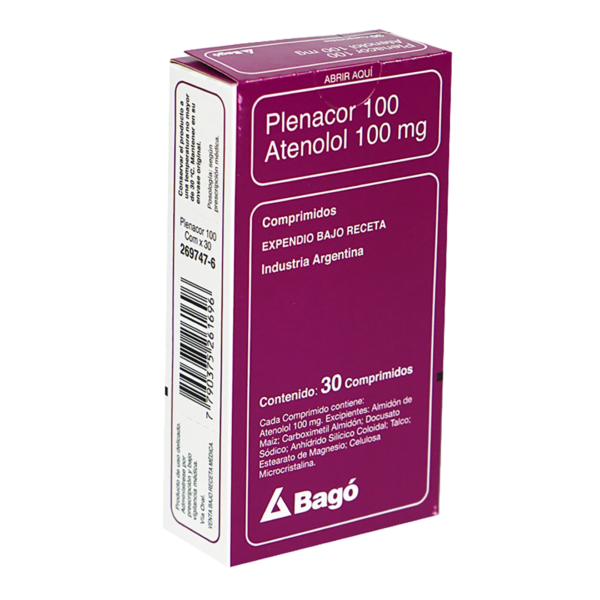 Plenacor 100 Mg Caja X 30 Comp.