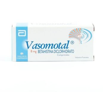 Vasomotal 8 Mg Caja X 50 Comp.