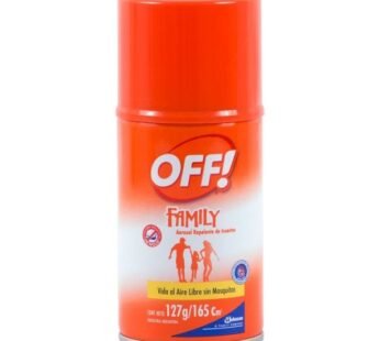 Off Repelente Aerosol X 165 Cc