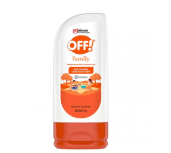 Off Repelente Crema C/ Aloe X 196 Gr.