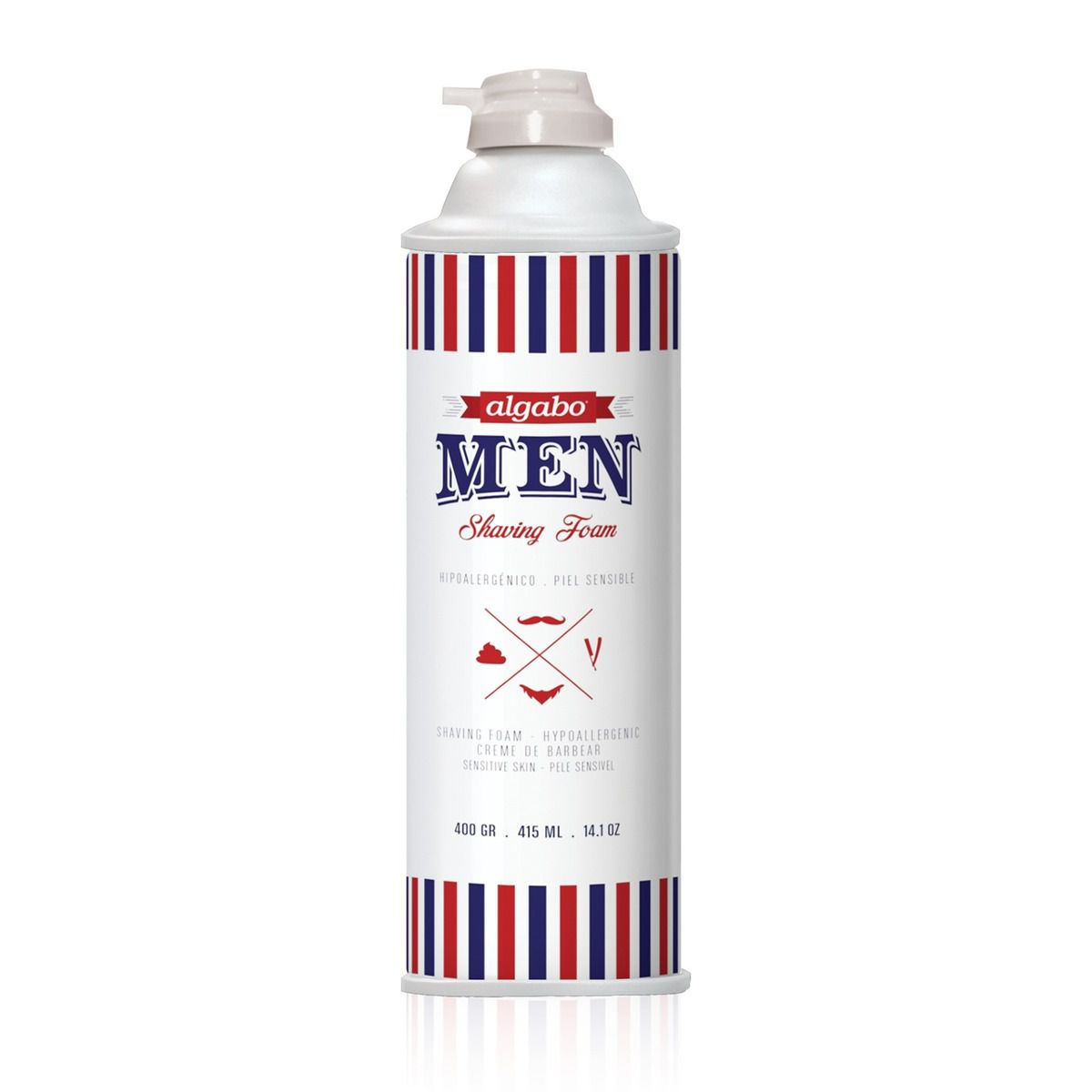 Algabo Espuma De Afeitar Man X 400 Ml.