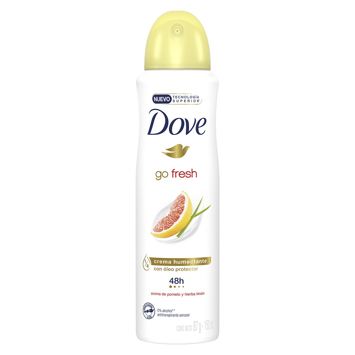 Dove Deo Spray Go Fresh Pomelo X 87 Gr.