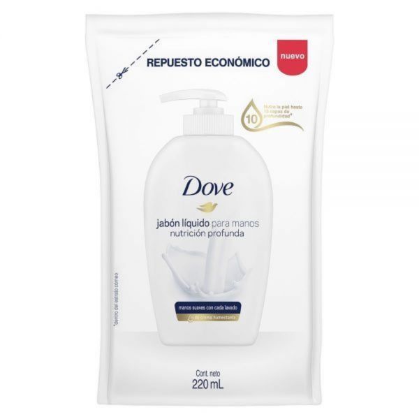 Dove Jabon Liq. Nutricion Profunda X 220