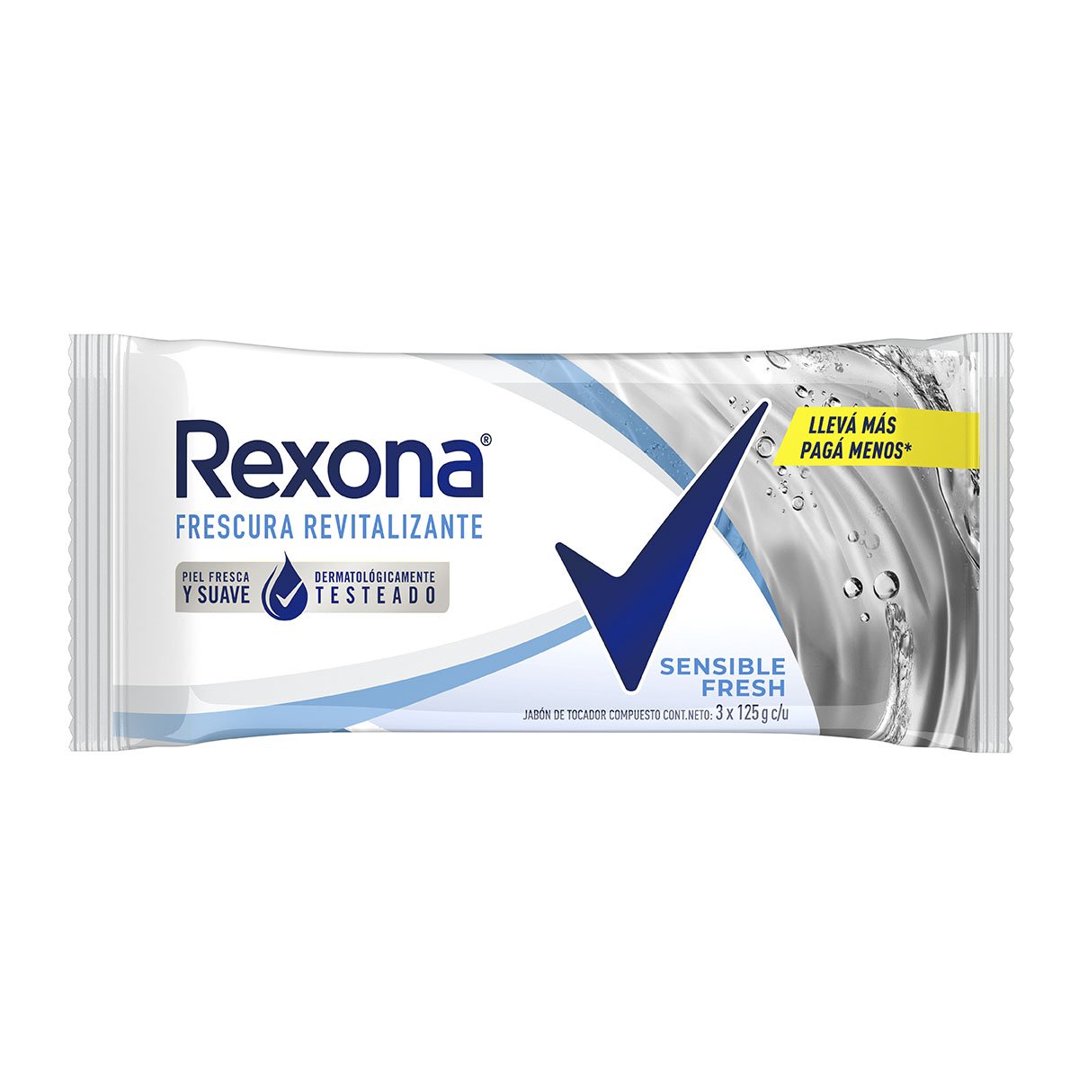 Rexona Jab. Sensible Fresh Revit. X 3un
