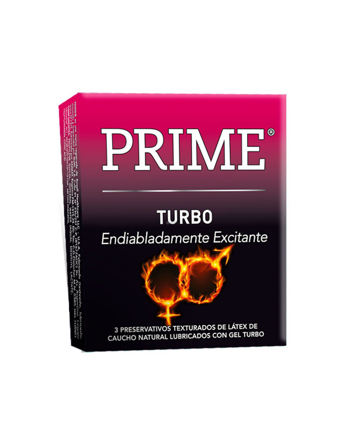 Prime Preservativo Turbo X 3 Unid.