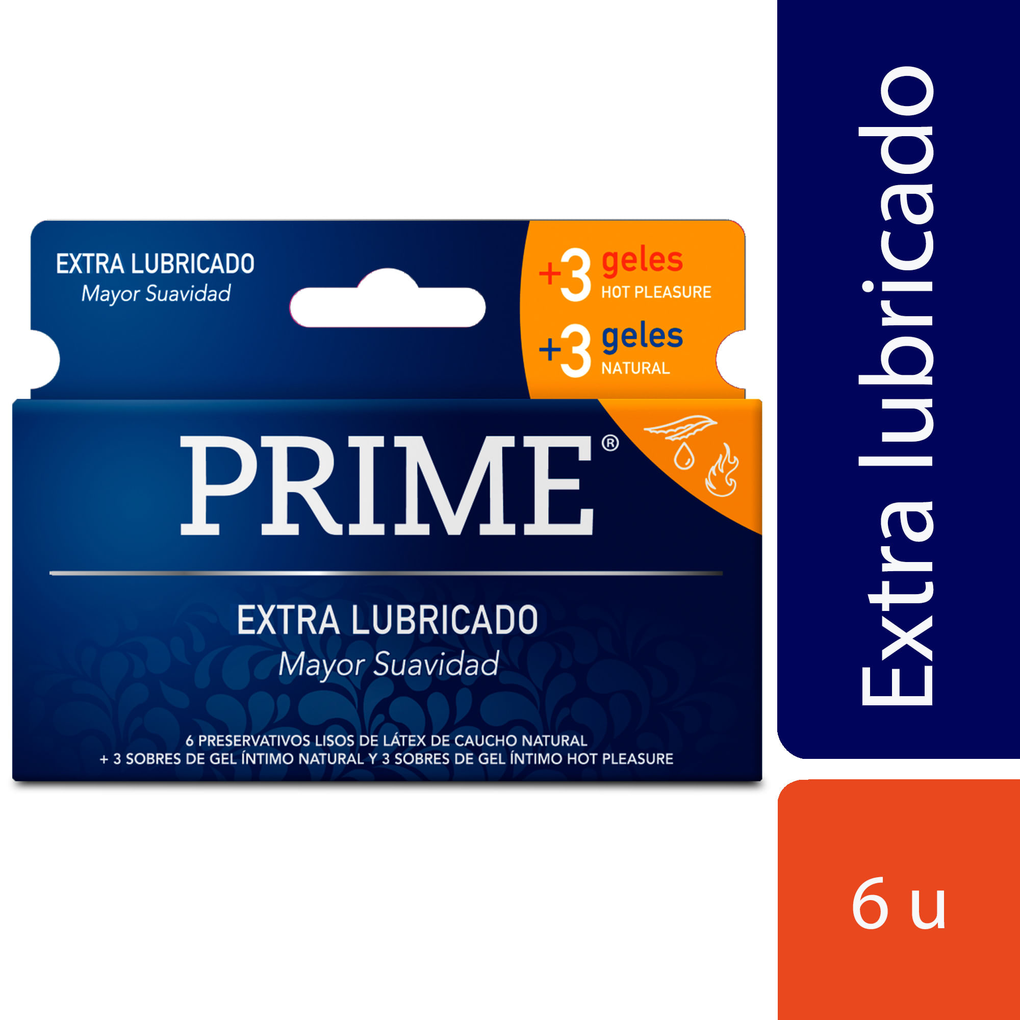 Prime Preserv. Extra Lubricado X 6 Unid