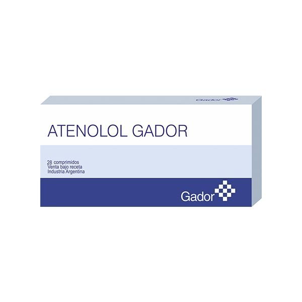 Atenolol Gador 25 Mg. Comp. Caja X 28