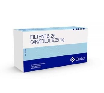 Filten 6,25 Mg. Caja X 28 Comp.