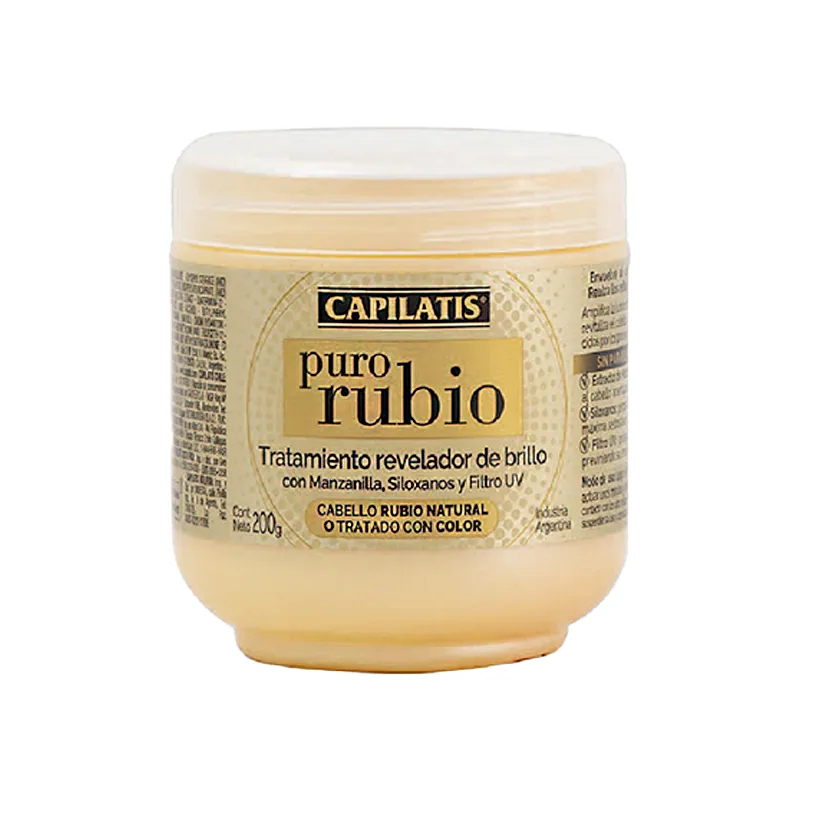 Capilatis Trat. Puro Rubio X 200 Gr.