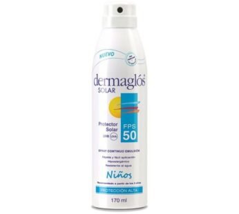 Dermaglos Solar Niños Fps50 Spray 170ml