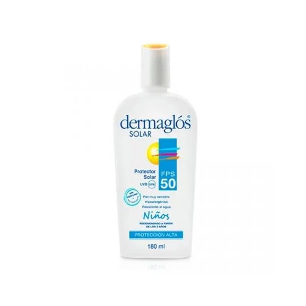 Dermaglos Solar Niños Fps50 X 180 Ml