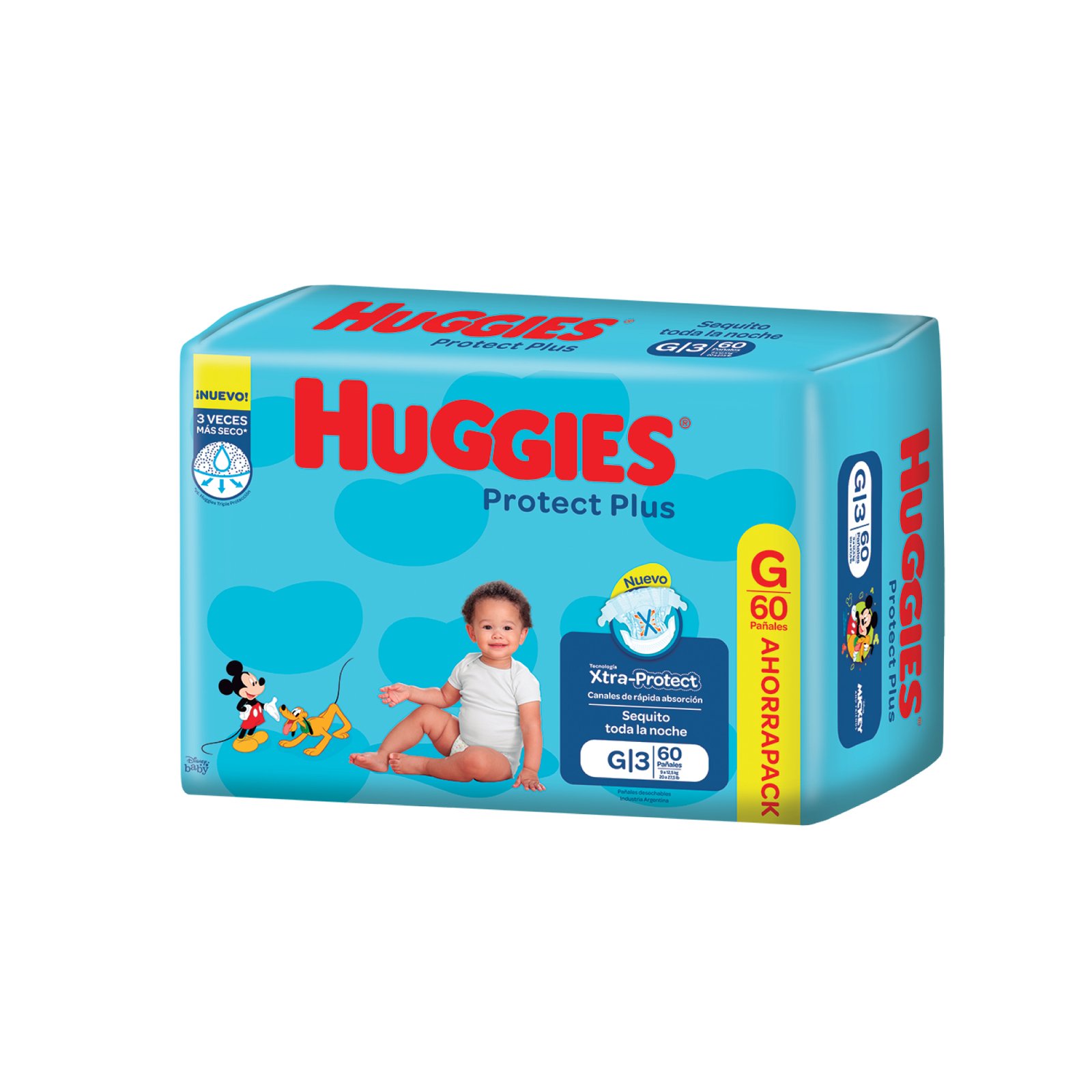 Huggies Protec Plus G X 60 Un