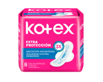 Kotex Toalla Fem Normal C/A X 8 Un