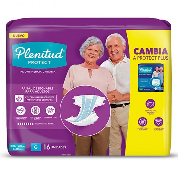 Plenitud Pañal Adulto Protect G X16un