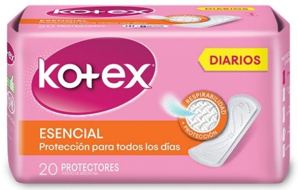 Kotex Pd Esencial X 20 Unid.