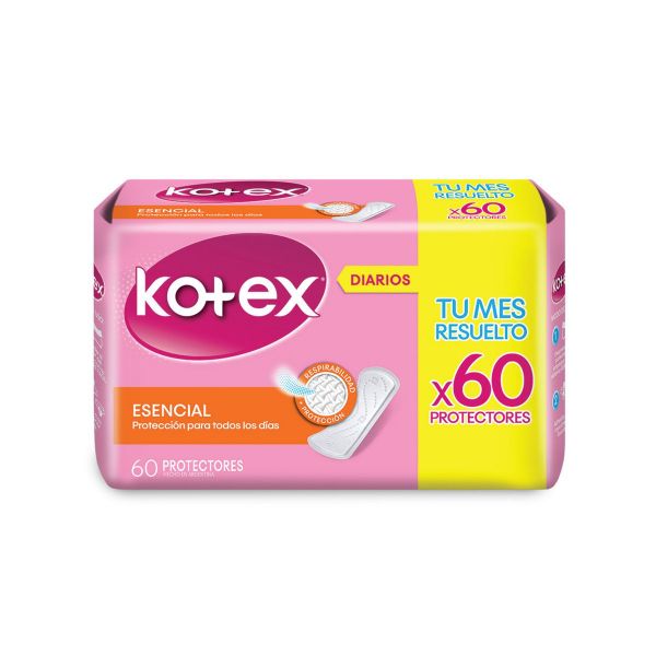 Kotex Pd Esencial X 60 Un