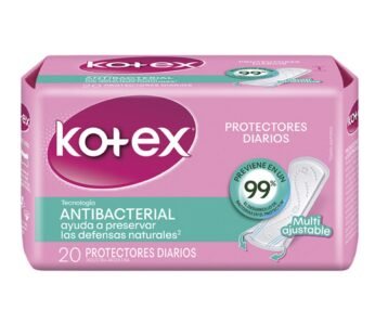 Kotex Pd Toallas Antibacterial X 20 Unid
