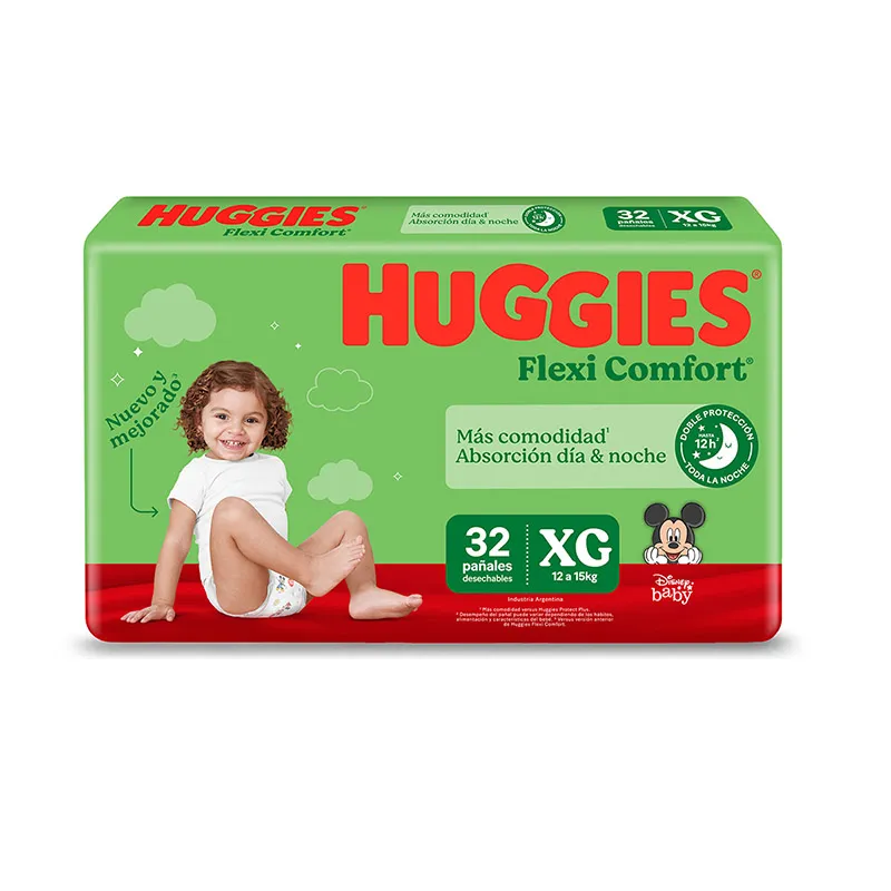 Huggies Flexi Comfort Xg X 32 Unid