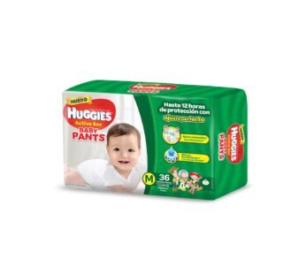 Huggies Act Sec Baby Pants M X 36 Unid.
