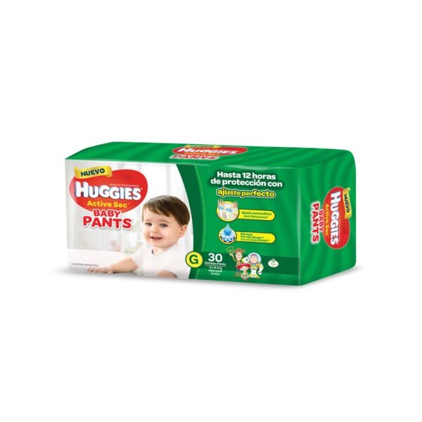 Huggies Act Sec Baby Pants G X 30 Unid.