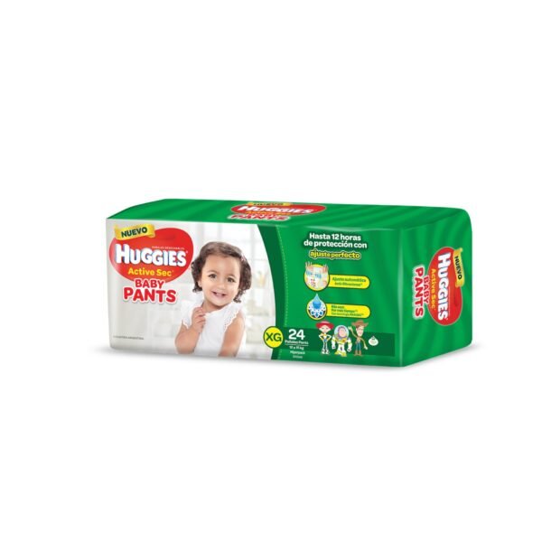 Huggies Act Sec Baby Pants Xg X 24 Unid.