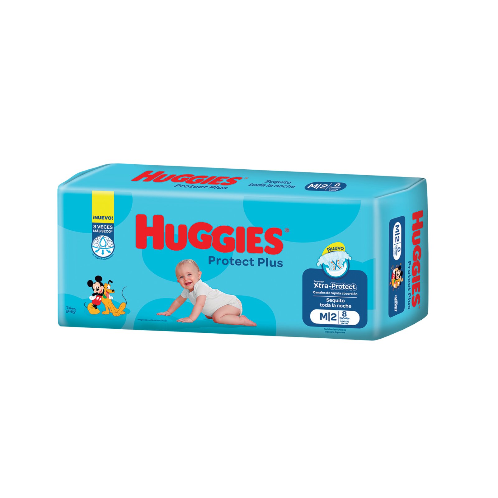 Huggies Protec Plus M X 8 Un