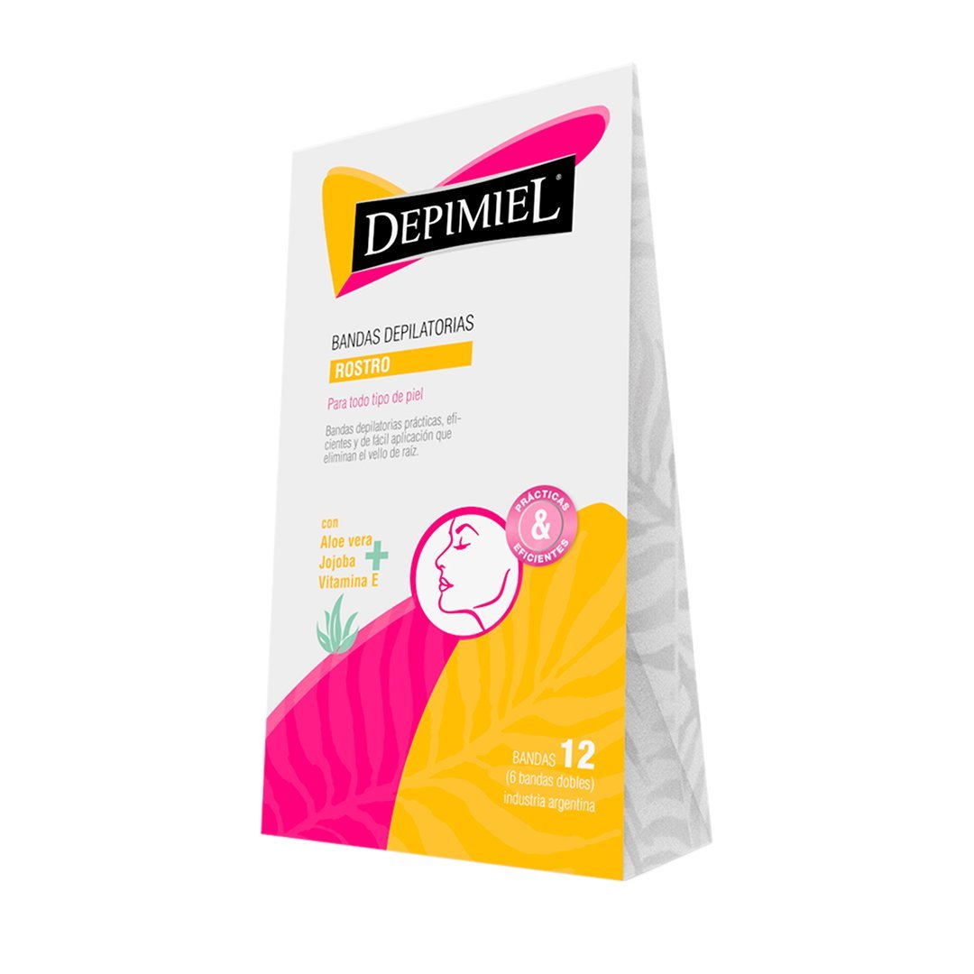 Depimiel Bandas Depilatorias Rostro