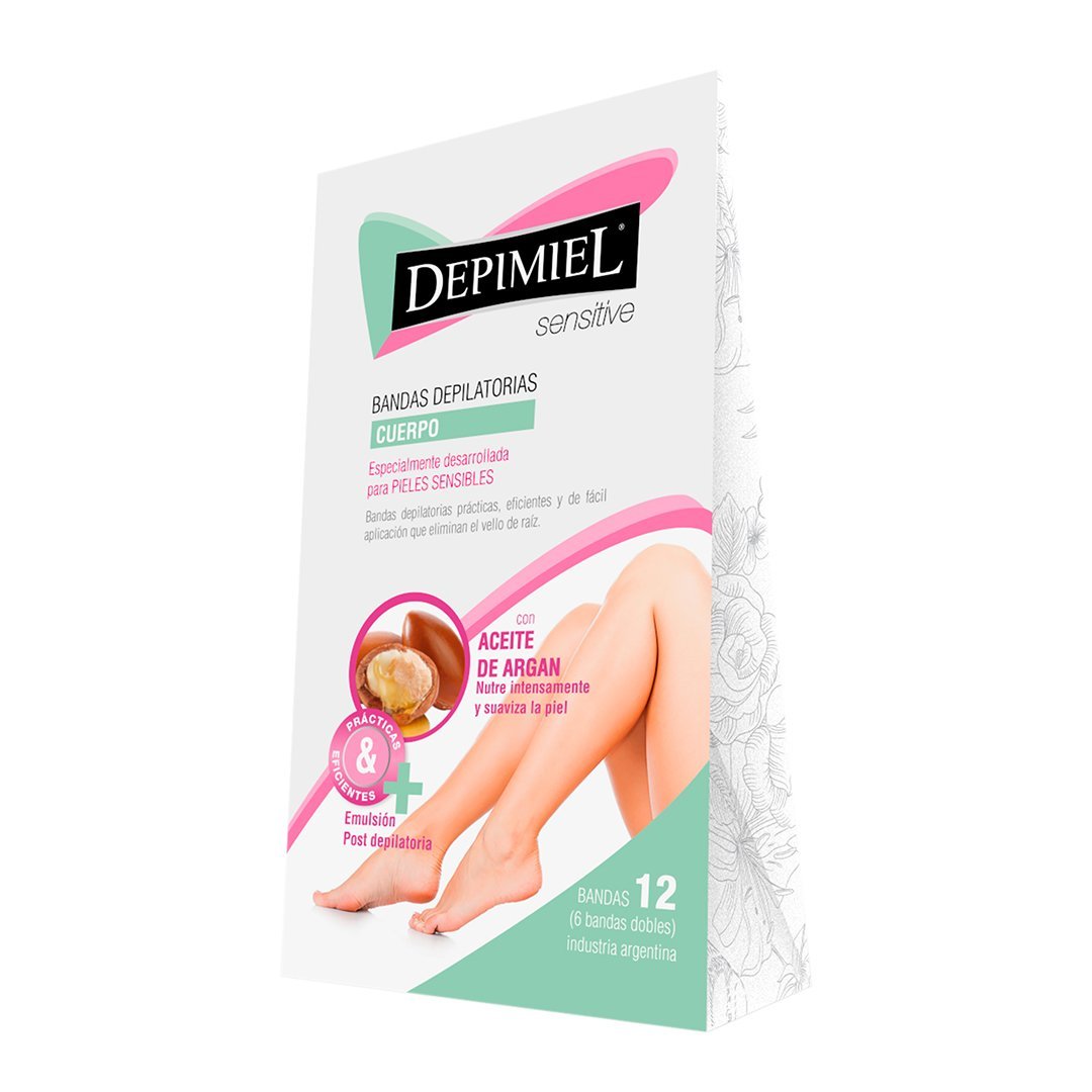 Depimiel Bandas Depilatorias Cuerpo