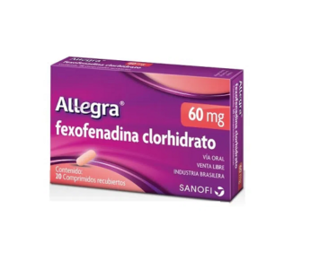 Allegra 60 Mg. Caja X 20 Comp.