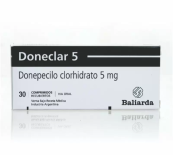 Doneclar 5 Mg Cja X 30 Comp