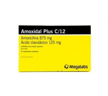 Amoxidal Plus C/12 Caja X 7 Comp.Rec.