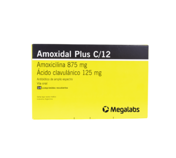 Amoxidal Plus C/12 Caja X 14 Comp.Rec.