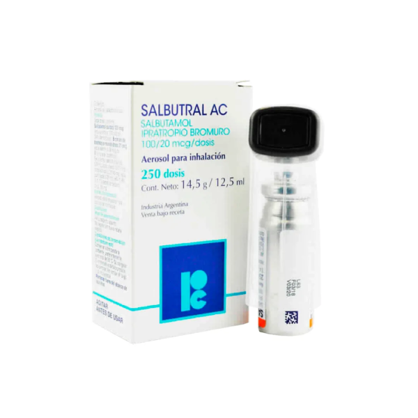 Salbutral Ac. Aerosol Fco.X 250 Dosis