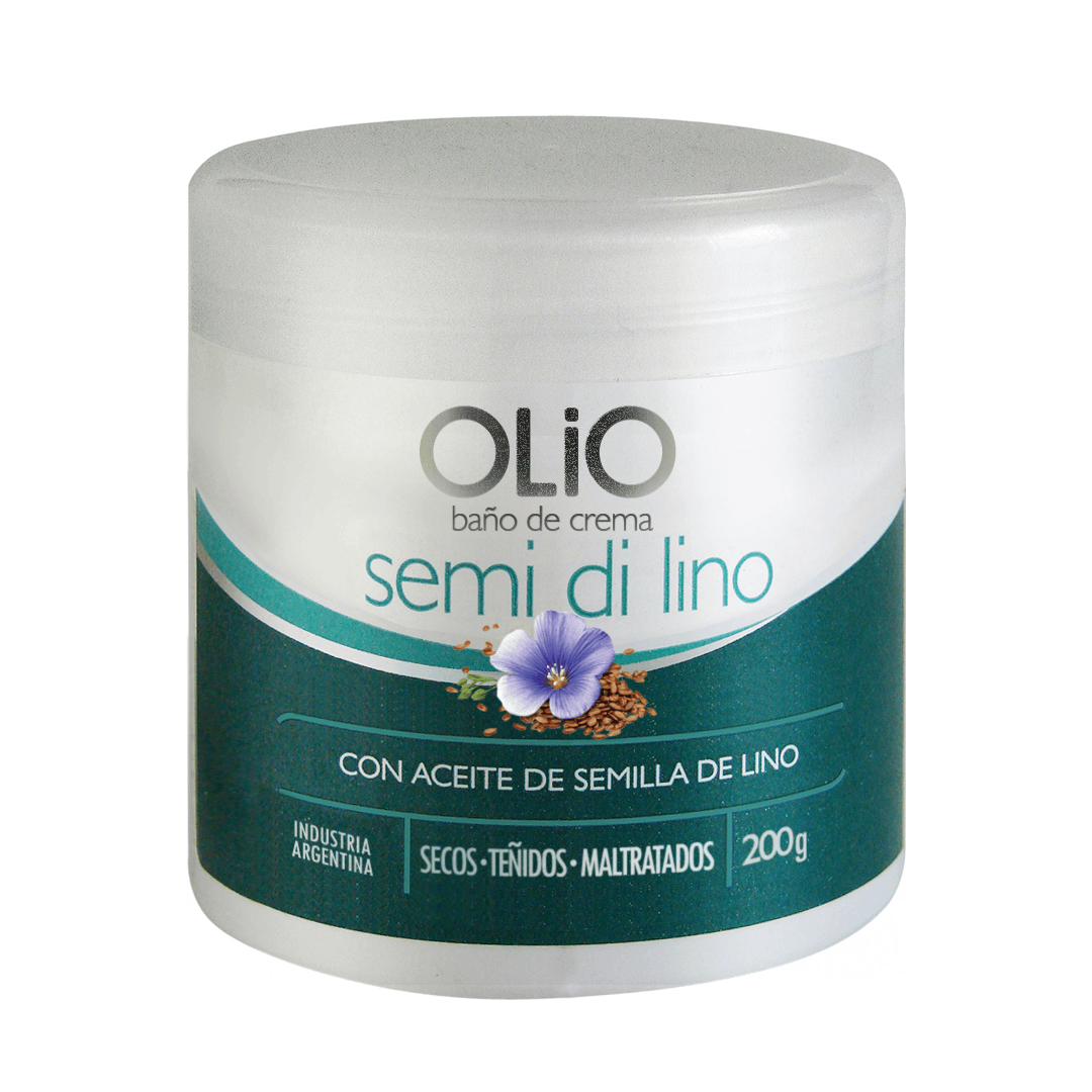 Olio Baño Crema Semilla De Lino X 200 Gr