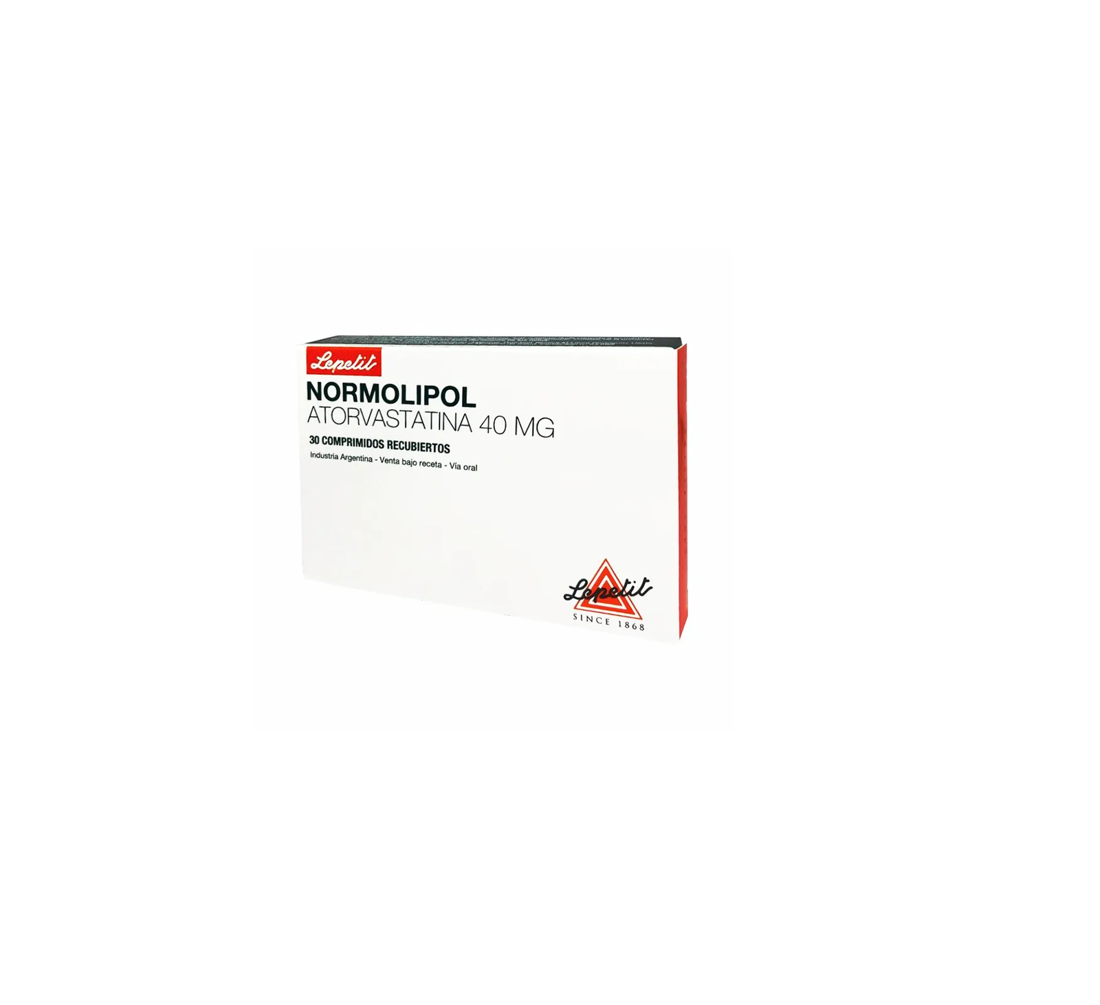 Normolipol 40mg Caja X 30 Comp.