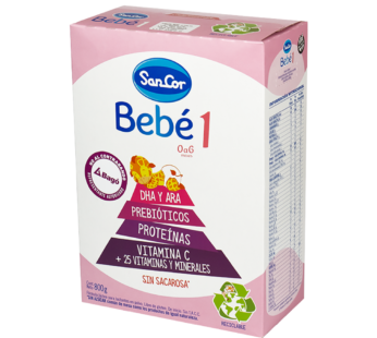 SANCOR BEBE 1 POLVO (CARTON) X 800 GR.