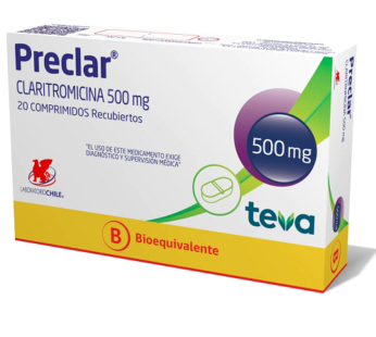 Preclar 500 Mg. Caja X 14 Comp.