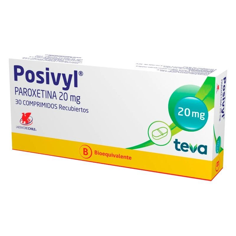 Posivyl 20 Mg. Caja X 30 Comp. Rec.