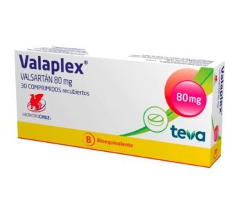 Valaplex 80 Mg. Caja X 30 Comp. Rec.