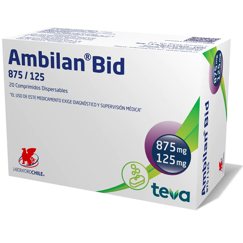 Ambilan Bid 875/125 X 14 Comprimidos