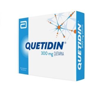 Quetidin 300 Mg. Caja X 30 Comp. Rec.
