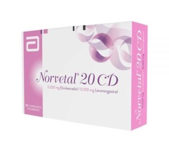 Norvetal 20 Mg Cd X 28 Comp. Rec.